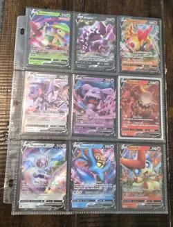 38 Card Pokemon Lot - EX, V, & Full Att - English - Mixed Lot - NM - Image 5