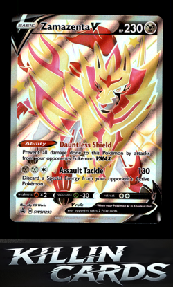 Zamazenta V (Shiny) - SWSH293 SWSH293 Promo SWSH: Sword & Shield Promo Cards NM - Image 1