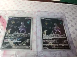 Lot of Five (5) Mewtwo 052 Scarlet & Violet Ultra Premium Promo Cards - Image 2