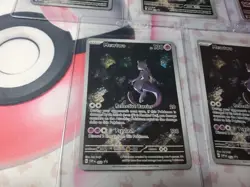 Lot of Five (5) Mewtwo 052 Scarlet & Violet Ultra Premium Promo Cards - Image 4