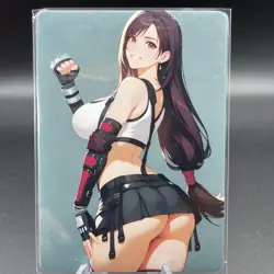 Tifa Lockhart Final Fantasy Anime Waifu Card Doujin ACG Goddess - Image 1