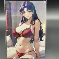 Misato Katsuragi Anime Waifu Card Doujin ACG Goddess Holo - Image 1