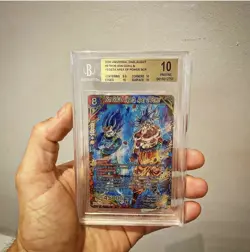 Dragonball super card Game - Son Goku & Vegeta Apex Of Power - BGS 10 - Beckett - Image 1