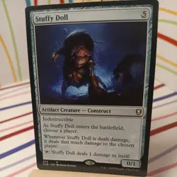 EXACT CARD PICTURED Stuffy Doll CLB 0875 MTG Baldur's Gate Eng Non-F - Image 1