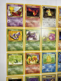 Complete Team Rocket Set #49-82 + Dark Blastoise,Rare,C/UC WOTC Pokemon Cards NM - Image 2