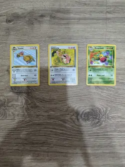 Pokemon Jungle First (1st) Edition Lot of 26 Cards - Uncommon and Common - Image 1