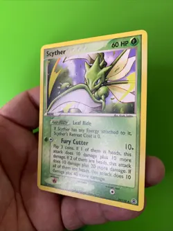 Scyther 29/112 EX FireRed & LeafGreen Non-Holo Pokemon Card LP+ - Image 3