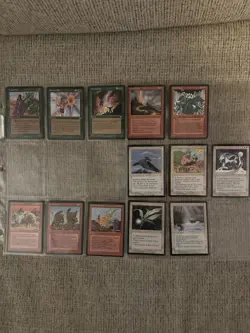 75 Magic: The Gathering cards, Ice Age (Glacial Chasm, 2 Jokulhaups) - Image 2