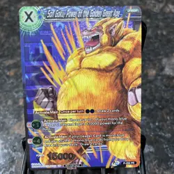 Son Goku Power of the Golden Great Ape WINNER STAMP Dragon Ball Super Card | NM - Image 1