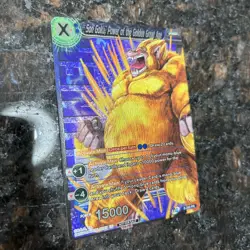 Son Goku Power of the Golden Great Ape WINNER STAMP Dragon Ball Super Card | NM - Image 3