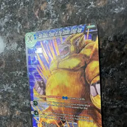 Son Goku Power of the Golden Great Ape WINNER STAMP Dragon Ball Super Card | NM - Image 5