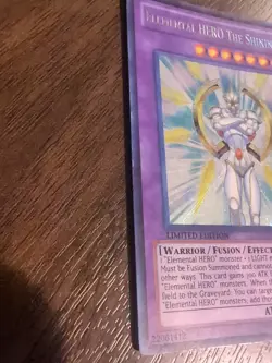 Elemental Hero the Shining PRC1-ENV01 Secret Rare Limited Edition Yu-Gi-Oh Card - Image 2