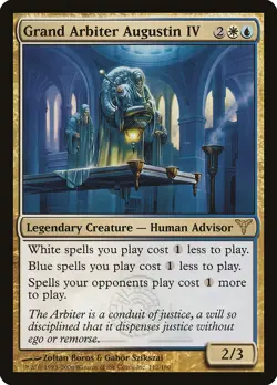 Grand Arbiter Augustin IV Dissension HEAVILY PLD White Blue Rare CARD ABUGames - Image 1