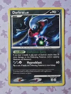 Darkrai DP 52 Black Star Promo Holo Diamond & Pearl Pokemon Card MP - Image 1