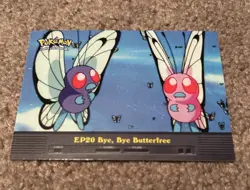 Pokemon Pokemon Bye, Bye Butterfree EP20 Topps 1999 Trading Card TCG - Image 1