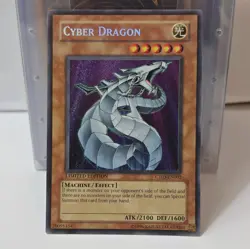 Yu-Gi-Oh TCG Cyber Dragon CT03-EN002 Secret Rare Limited Edition VLP GEM HOLO - Image 1