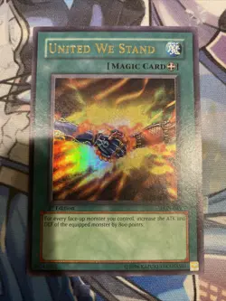 Yugioh United We Stand Ultra Rare LON-049 1st Edition LP (IG) - Image 1