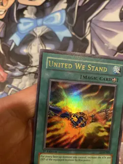 Yugioh United We Stand Ultra Rare LON-049 1st Edition LP (IG) - Image 2
