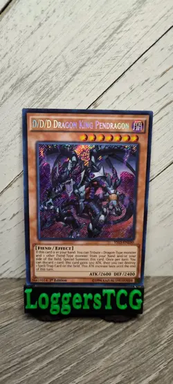 Yu-Gi-Oh! D/D/D Dragon King Pendragon / YS15 ENL00 1st Edition LP - Image 1