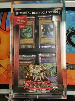 Yugioh Acrylic UV Protective Magnetic Fits Elemental Hero Collection EHC2 - Image 1