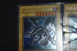 Yugioh Card Lot MP-DMG Unl & 1st Edition Red-Eyes B. Dragon SDJ-001 - Image 3