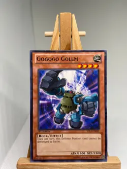 Gogogo Golem - Starfoil Rare 1st Edition SP14-EN001 - NM - YuGiOh - Image 1