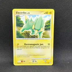 Electrike Mysterious Treasures 81/123 Regular LP. 2007 vintage Pokemon card - Image 1