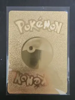 Charizard & Braixen GX Gold Foil Textured Collector Pokemon Card HP270 (Fan Art) - Image 2