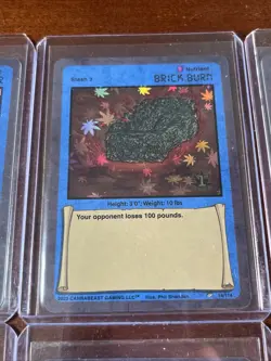 CannaBeast TCG 12 (Holo) Card Lot 🔥 12 Holo “Nutrient” #/114 CCG 1st Edition - Image 5