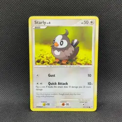 Starly Diamond & Pearl 101/130 Regular LP 2007 Pokemon card - Image 2