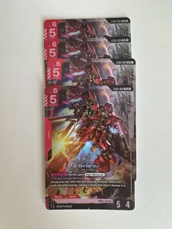 [ENG VER.] Gundam Card Game | Sinanju LR - Set Of 4 - Image 1