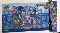 Pokemon Card Game Playmat WCS 2022 London World Championships Official TCG Mat - Image 1