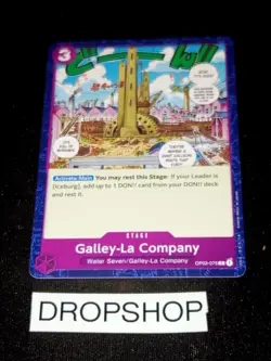 CARTE ONE PIECE ANGLAISE OP03-075 GALLEY LA COMPANY MINT OP03 ENGLISH CARD - Image 1