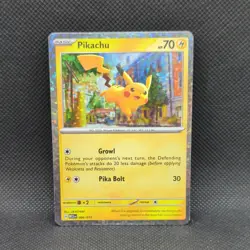 Pokemon TCG Pikachu Special Holo Card 006/015 McDonald's 2023 M23EN - Image 1