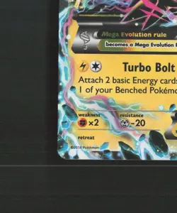 Mega M Manectric EX 24/119 Phantom Forces Ultra Rare Holo Pokemon Card LP - Image 5