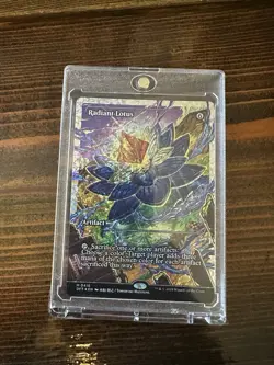Radiant Lotus (Showcase) (Fracture Foil) NM Foil Aetherdrift MTG English - Image 1