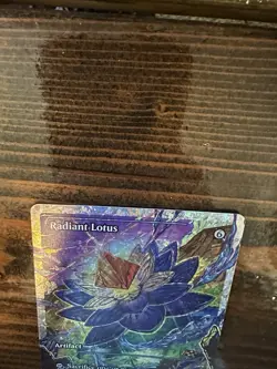 Radiant Lotus (Showcase) (Fracture Foil) NM Foil Aetherdrift MTG English - Image 4