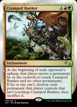 Cramped Bunker - Near Mint MTG Unstable - Image 1