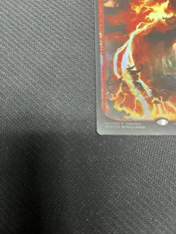 Lightning Bolt Foil Extended Full Art MagicFest Promo MTG Magic LP - Image 4