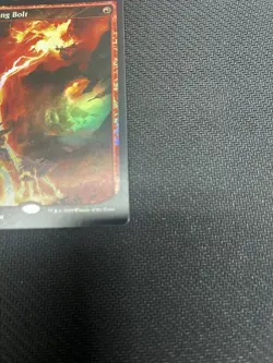 Lightning Bolt Foil Extended Full Art MagicFest Promo MTG Magic LP - Image 5