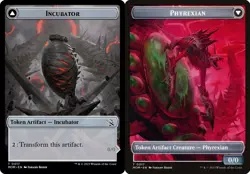 Incubator (0017) Phyrexian (0017) Double-Sided Token Magic the Gathering - Image 1