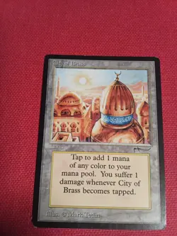 ***City of Brass*** MTG Arabian Nights Magic - Image 1