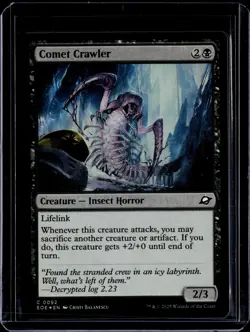 Comet Crawler - 92 - Foil - EOE - NM - MTG Magic the Gathering - Image 1
