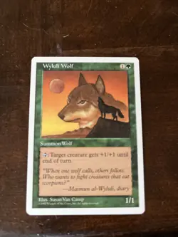 Magic: The Gathering MTG - Wyluli Wolf (6th Edition) - Image 1