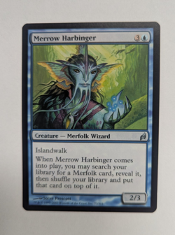 Magic Mtg Lorwyn Merrow Harbinger lightly played - Image 1