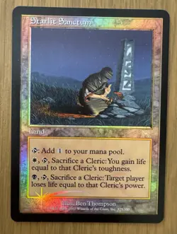 MTG Starlit Sanctum Onslaught Foil LP/NM - Image 1