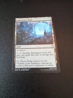 EMERGENCE ZONE 1x Rare Magic War of the Spark MTG NM - Image 1