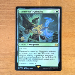 Summoner's Grimoire - Pre-release Foil Stamped Promo- Final Fantasy MTG - Image 1