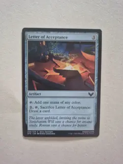 Letter of Acceptance 256/275 MTG NM Strixhaven: School of Mages (C) - Image 1