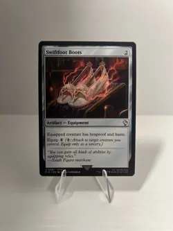 Swiftfoot Boots #361 | Near Mint | Final Fantasy FIC | Magic MTG - Image 1